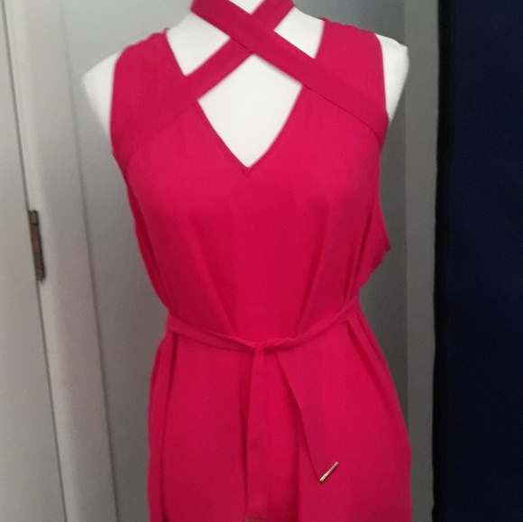 New York & Company Tops - New York & Company hot pink womens blouse